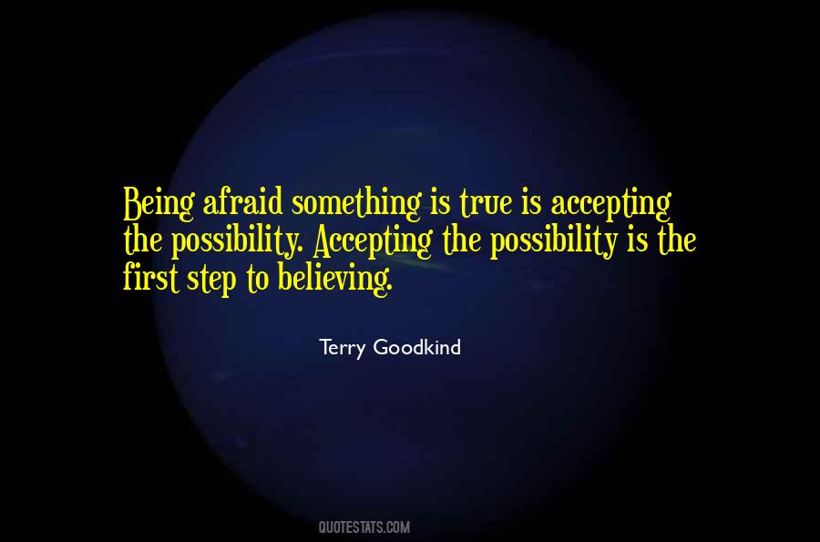 Quotes About Being Afraid #1291227