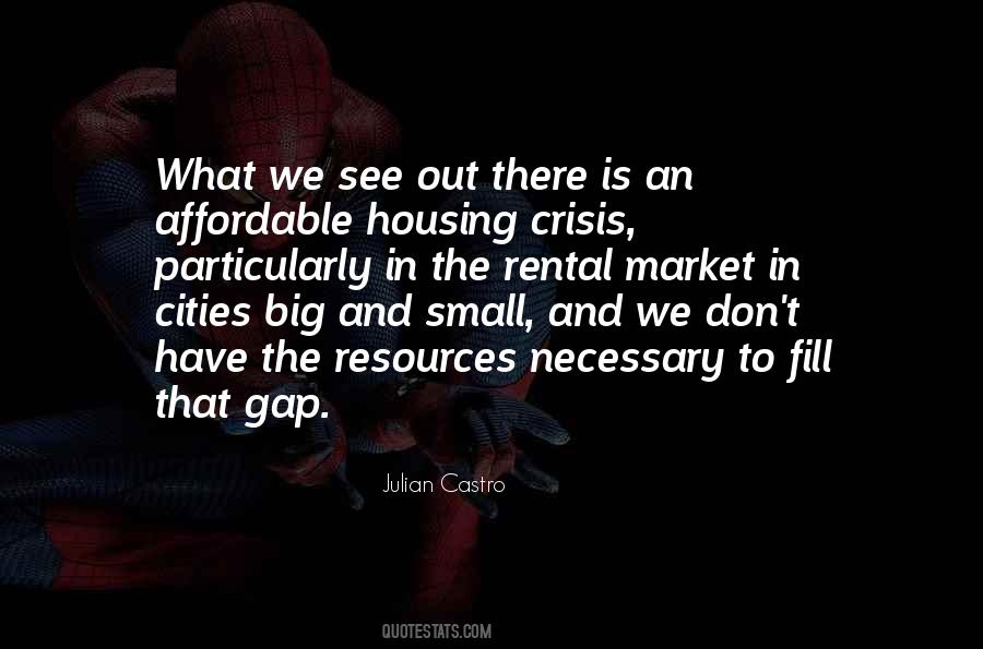 Quotes About The Housing Market #704737