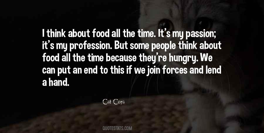 Quotes About Food Passion #1748308