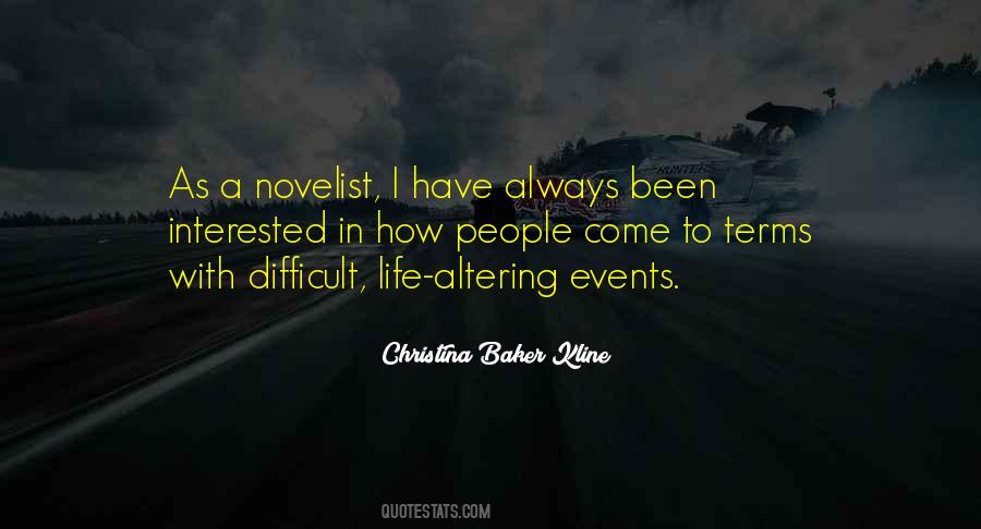 Quotes About Life Altering Events #1121933