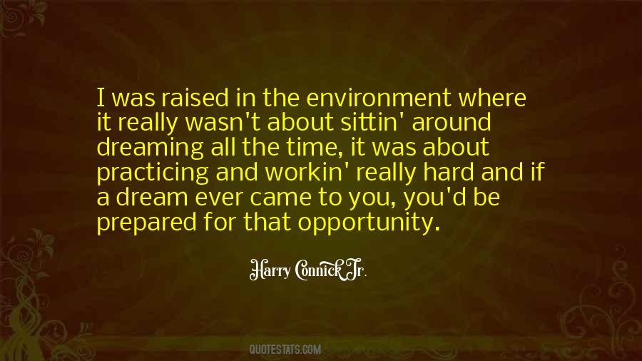 Quotes About Prepared Environment #11982