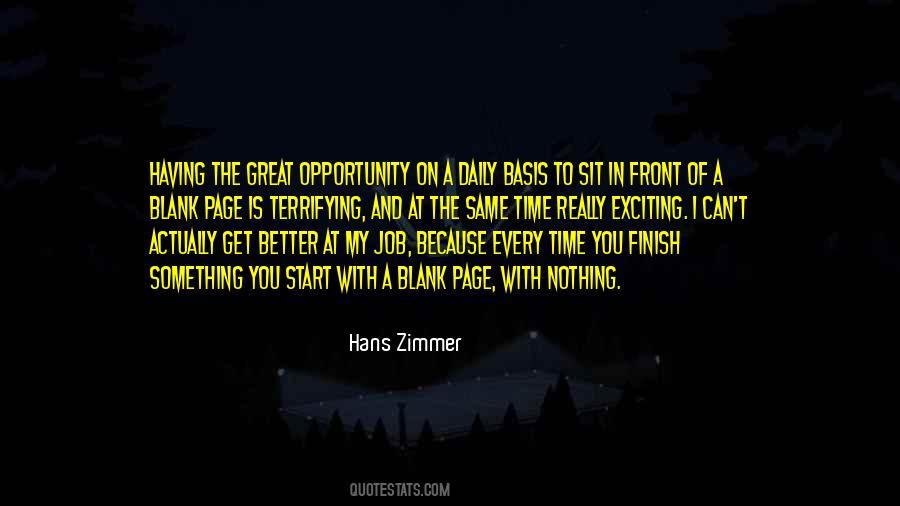 Great Opportunity Quotes #1112615