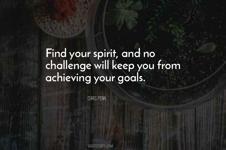 Quotes About Goals And Challenges #1668658