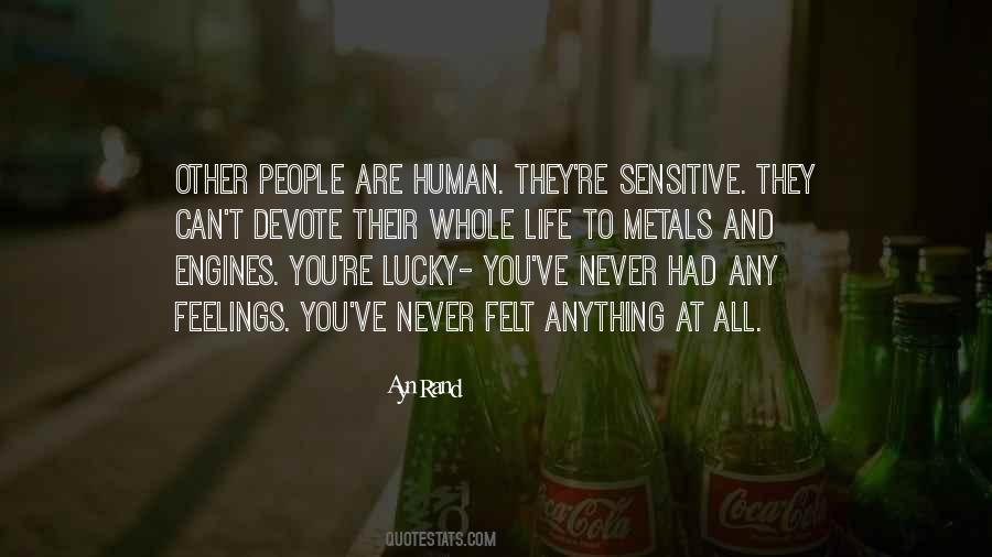 Quotes About Sensitive #1732861