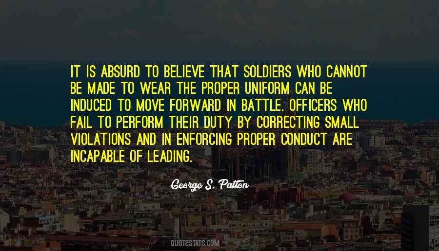 Quotes About Military Officers #573340