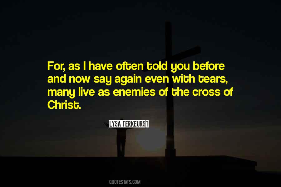 Cross Of Christ Quotes #1159317