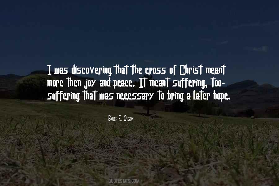 Cross Of Christ Quotes #302418