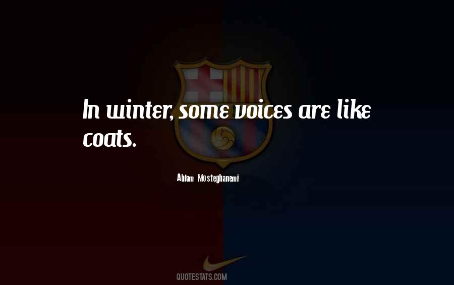 Quotes About Winter Coats #1564733