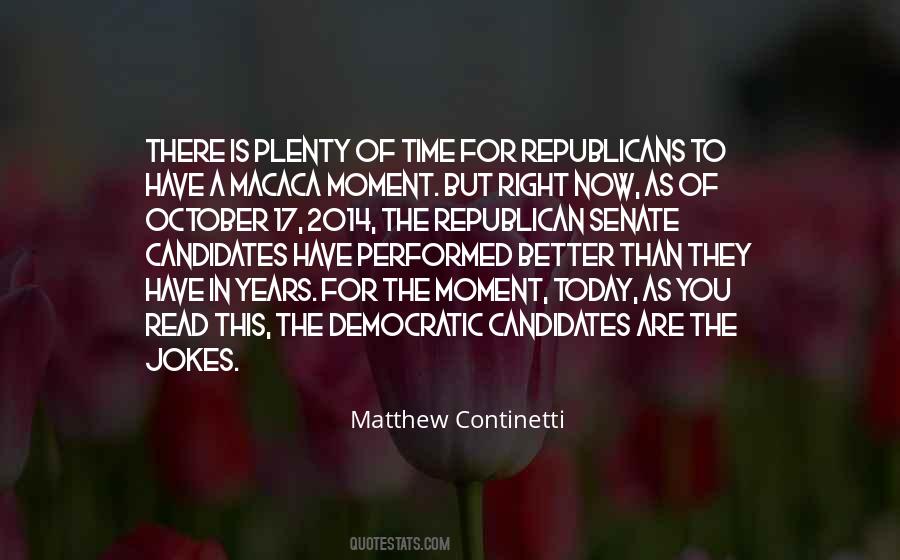 Republican Senate Quotes #1356279