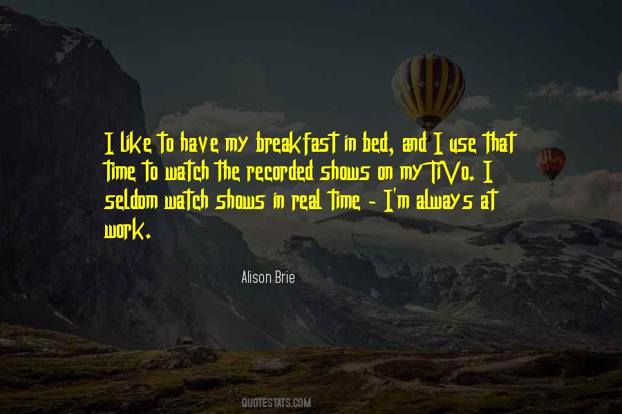 Quotes About Breakfast In Bed #867114