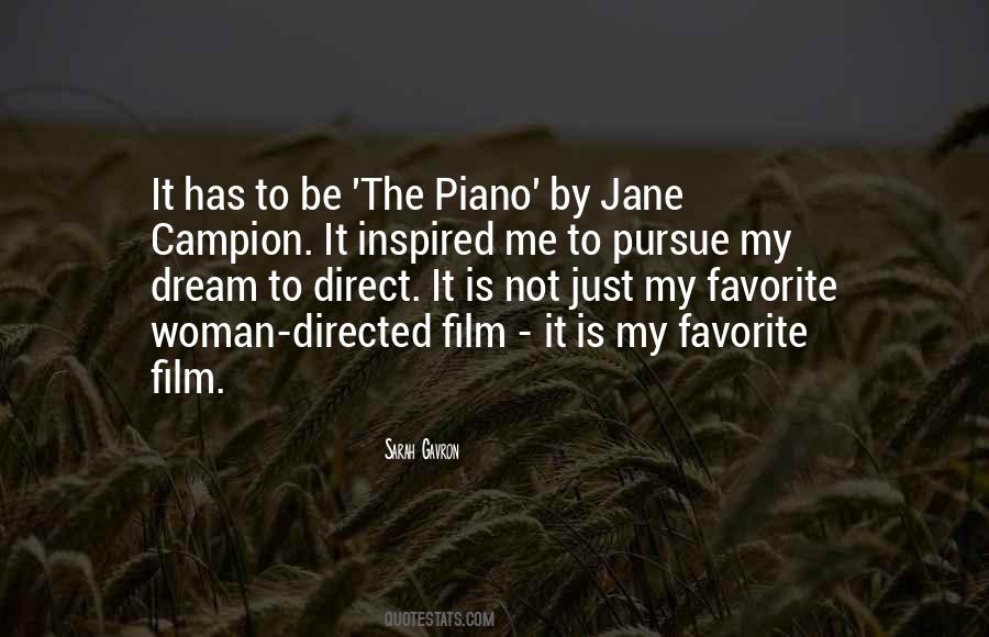 Dream To Pursue Quotes #1387656