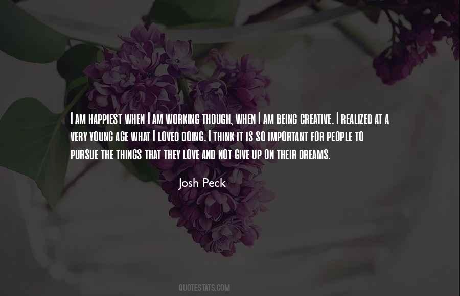 Dream To Pursue Quotes #182292