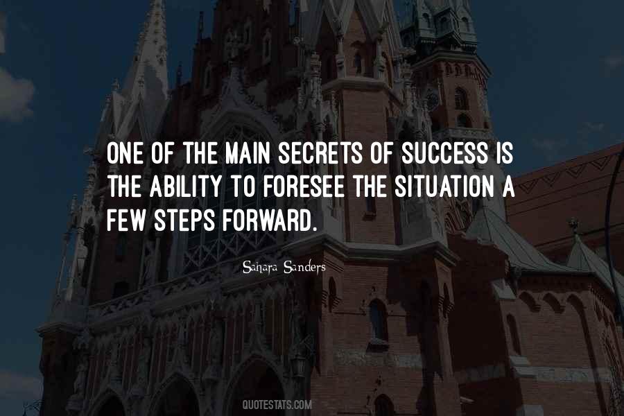 Quotes About Secrets To Success #73150