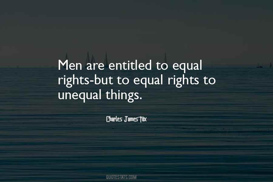 Unequal Equal Quotes #319251