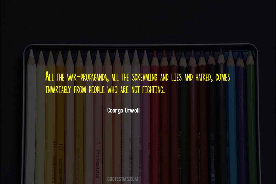 Quotes About Not Fighting #740379