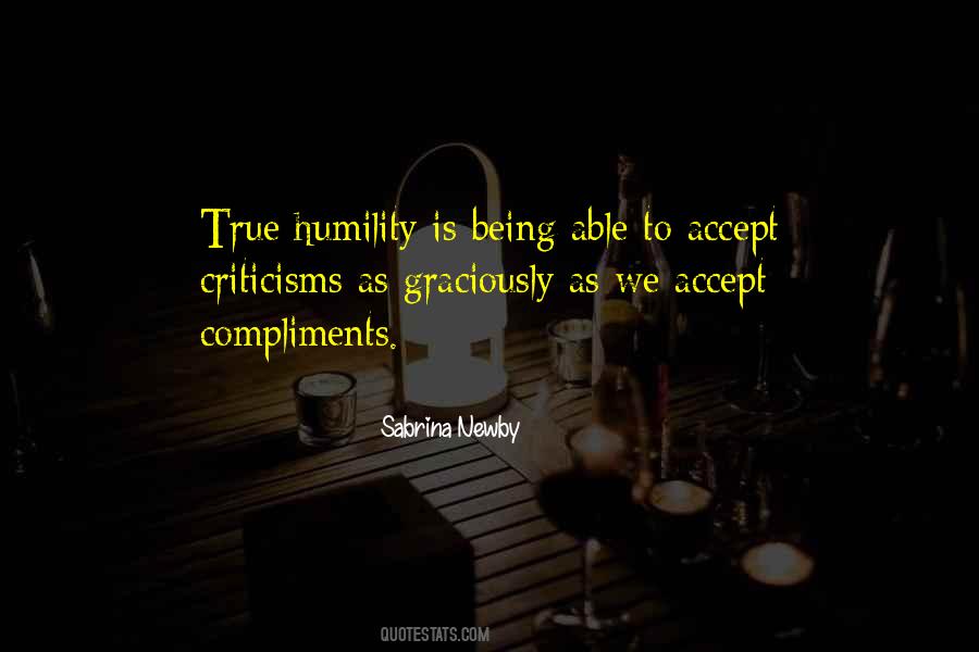 Quotes About True Humility #1217572