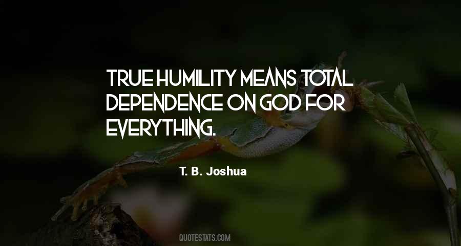 Quotes About True Humility #1667231