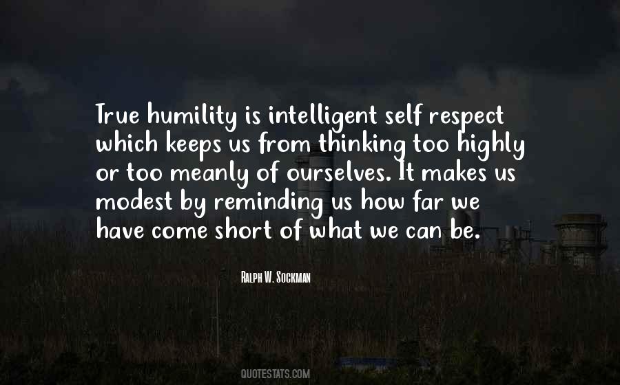 Quotes About True Humility #1825171