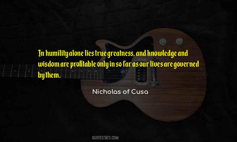 Quotes About True Humility #277554