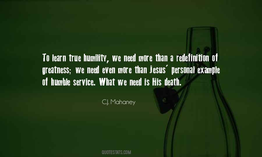 Quotes About True Humility #871675