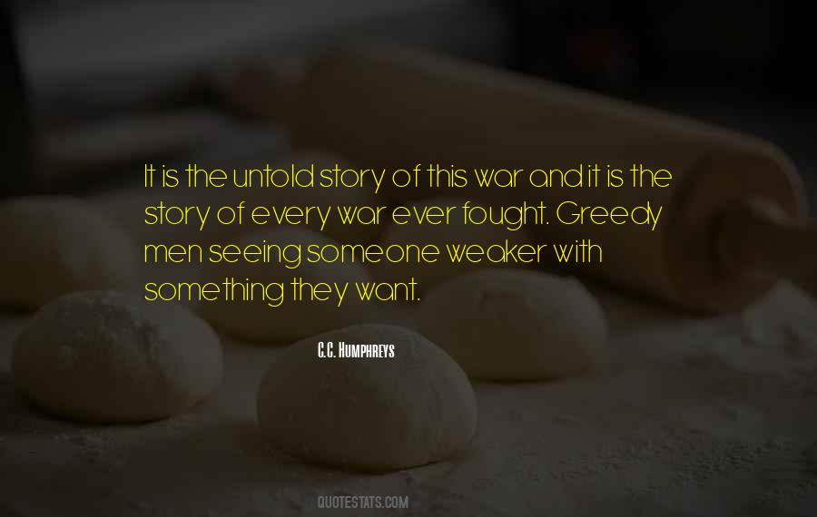 War Story Quotes #77798