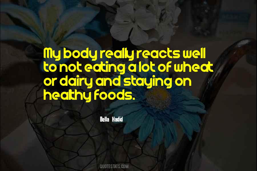 Quotes About Not Eating Healthy #272834