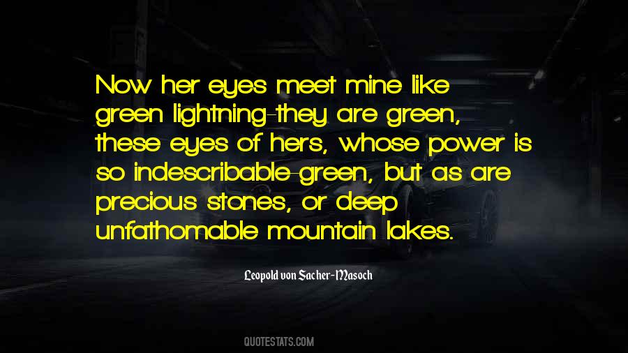 Eyes So Deep Quotes #1524144