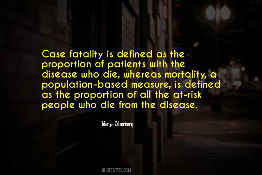 Quotes About Fatality #1040575