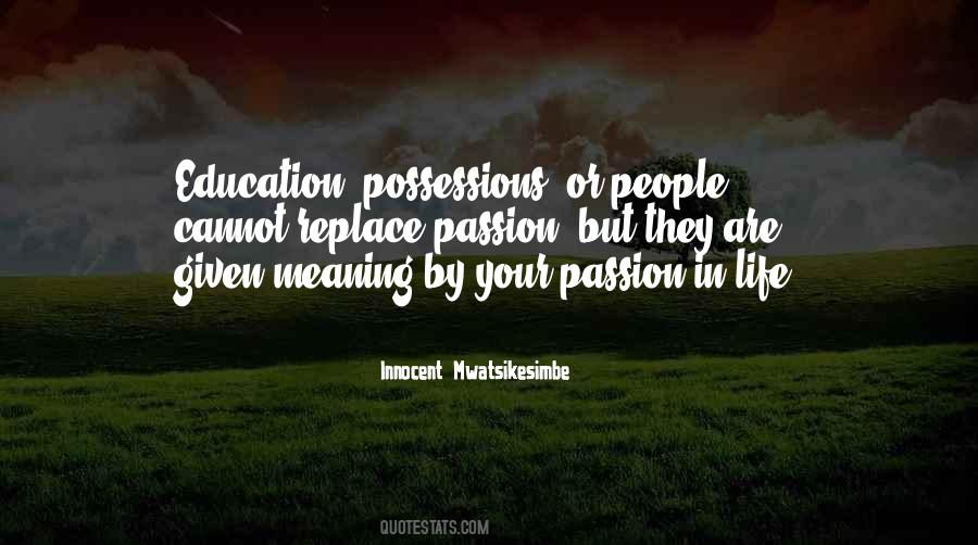 Improvement In Your Life Quotes #1512971