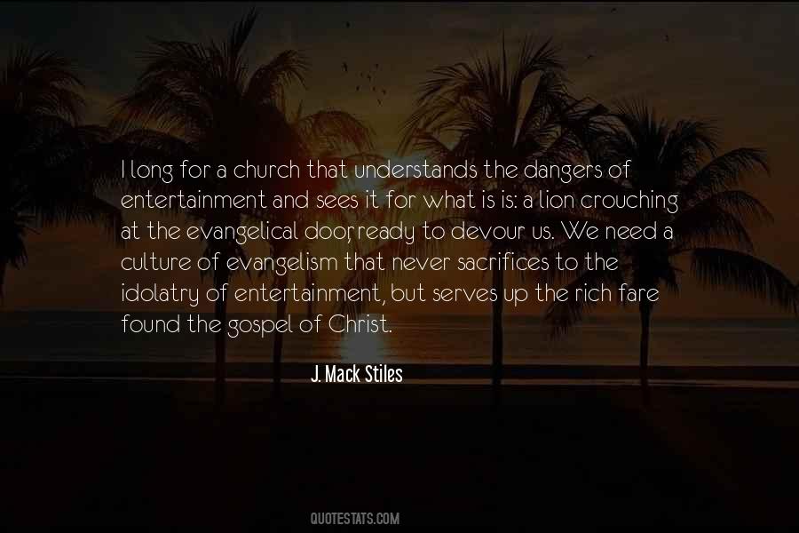 Quotes About Evangelism #1114274