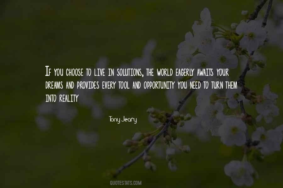 Quotes About Reality And Dreams #161030