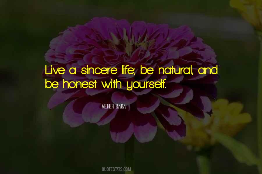 Be Natural Quotes #1425297