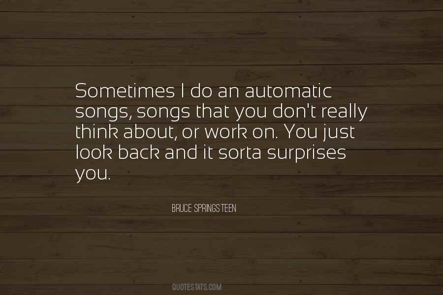 Quotes About Automatic #1299510