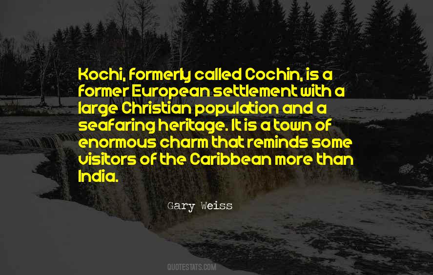 Quotes About Cochin #1456754