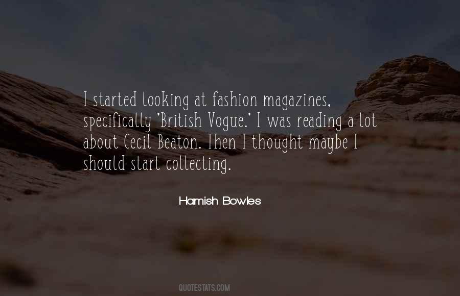 Quotes About Vogue #484700
