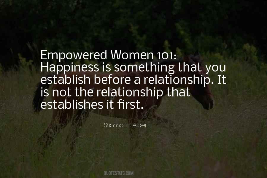 Women Empowered Quotes #1120354