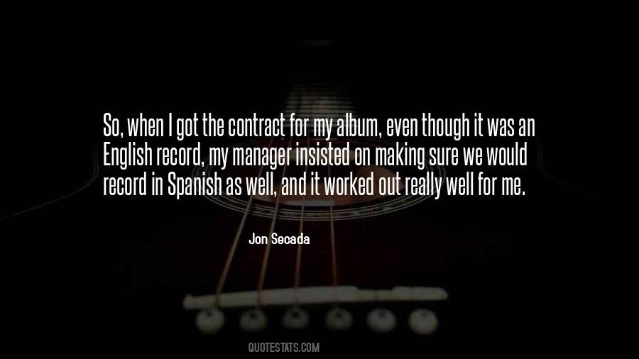 Quotes About Spanish #1172197