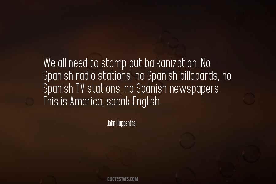 Quotes About Spanish #1297807