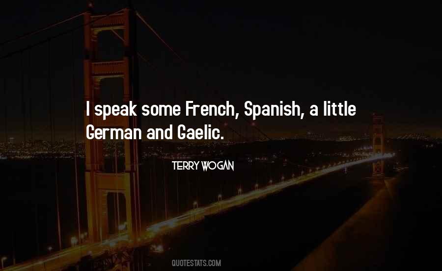 Quotes About Spanish #1335997