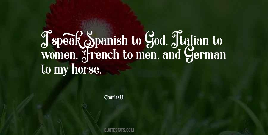Quotes About Spanish #1388857