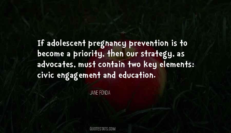 Quotes About Adolescent Pregnancy #259188