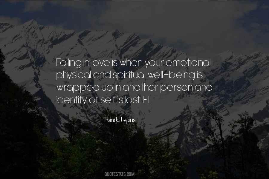 Quotes About Being Wrapped In Love #1163267