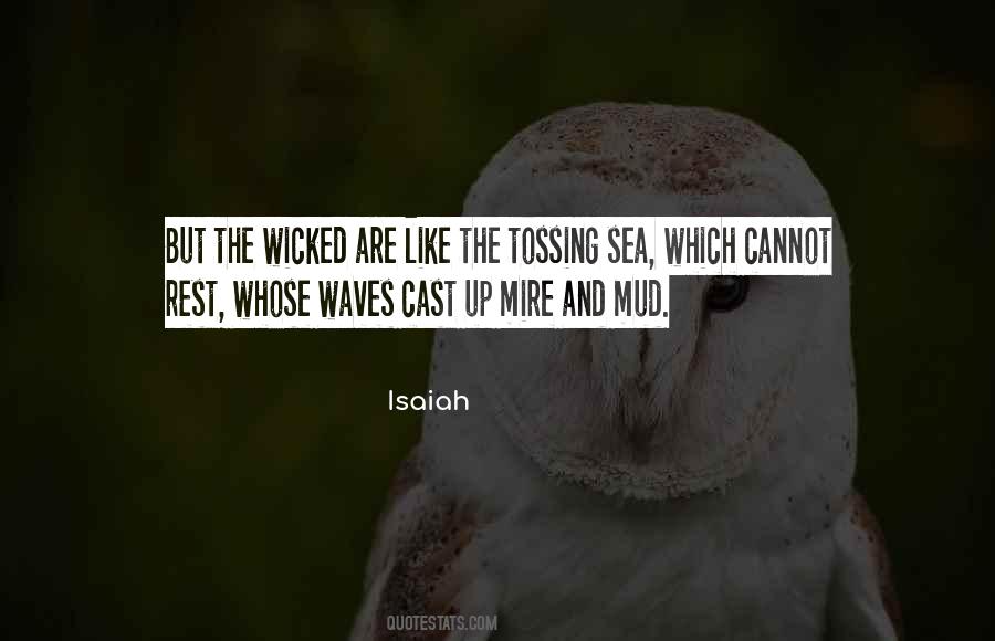 Quotes About Tossing #597732