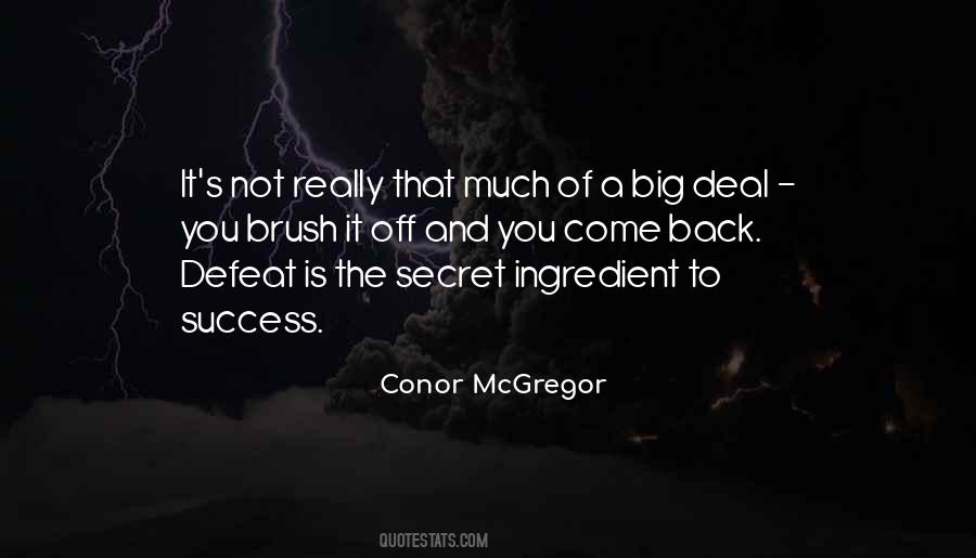 Quotes About Secret Success #456085