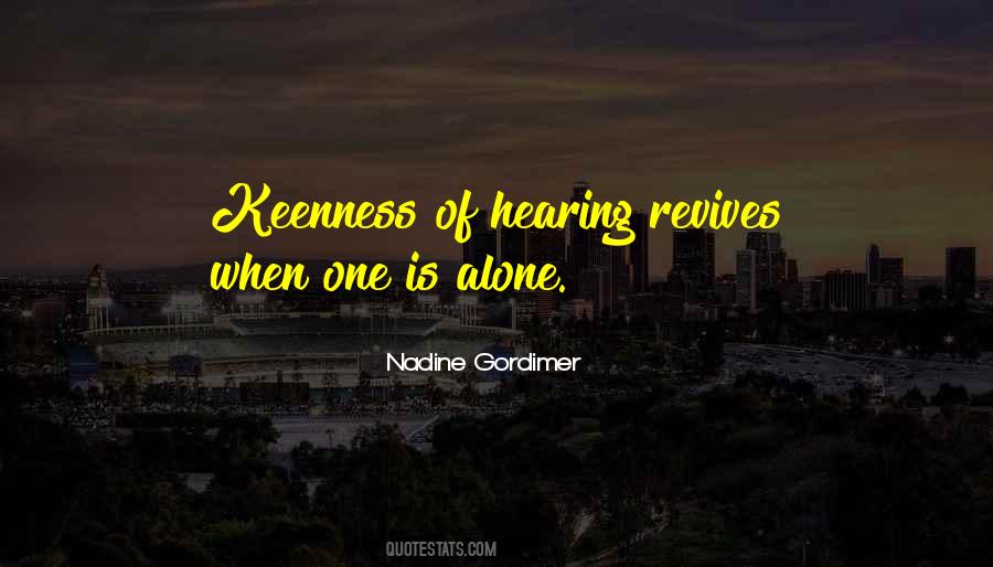 Quotes About Hearing #1563583
