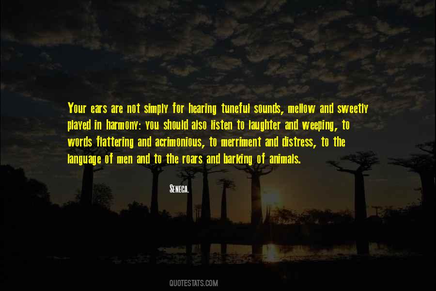 Quotes About Hearing #1586431