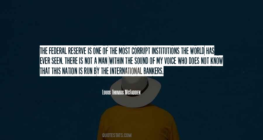 Quotes About International Bankers #1182676