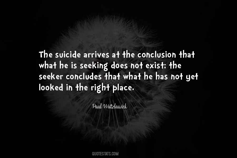 Quotes About The Right Place #1061251