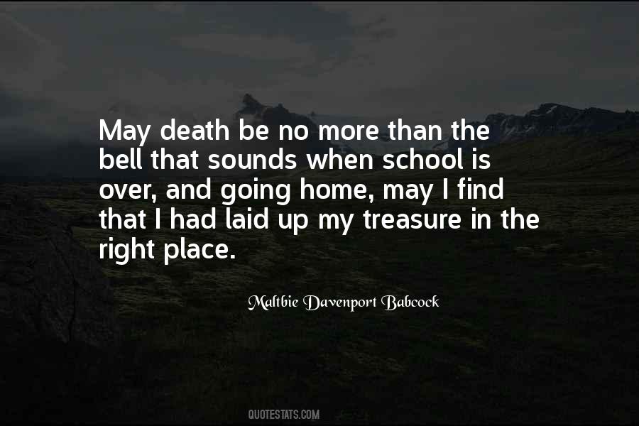 Quotes About The Right Place #1280433