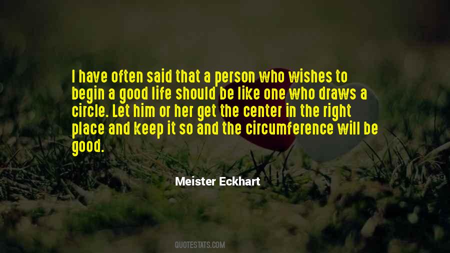 Quotes About The Right Place #1331042
